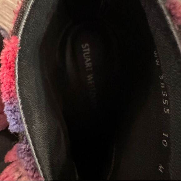 Stuart Weitzman Bacari Brocade Botanic Ankle Boot - Picture 6 of 9